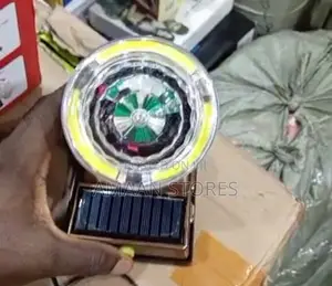 Multifunctional Solar Rotation Light With in-Built Powerbank