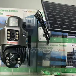 PTZ Security Solar Dual Lens 4g Camera