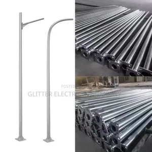 Galvanized Light Poles. 6m 8m and 10m.