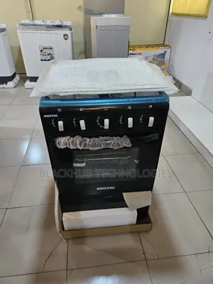Bruhm Cooker 50x55 -
4 Gas Burner With Gas Oven
