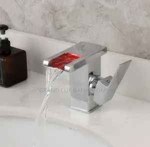 Waterfall Basin Mixer Faucet Stylish Durable Bathroom Tap