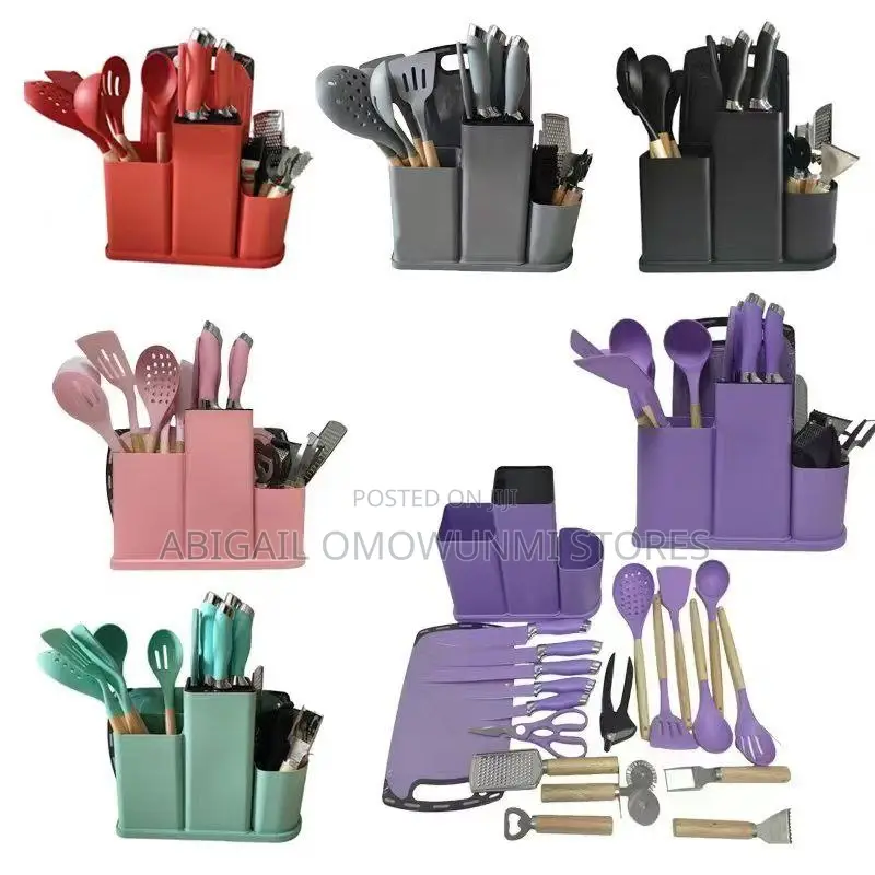 Silicone Kitchen Utensils Set