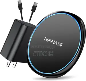 Namani Wireless Charger for iPhone , Samsung. Fast Wireless Charging