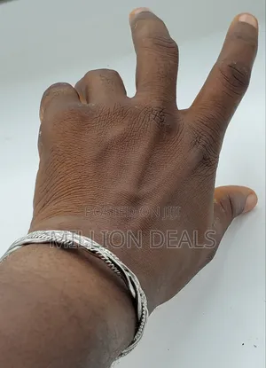 Cave Classic Silver Men's Unique Bracelet