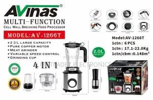 Avinas 4in1 High Quality Blender/Juicer/Grinder/Processors