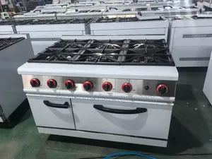 Industrial 6 Brunner Gas Cooker