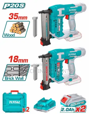 20v Cordless Nail Gun Combo Kit Brad Concrete Nailers
