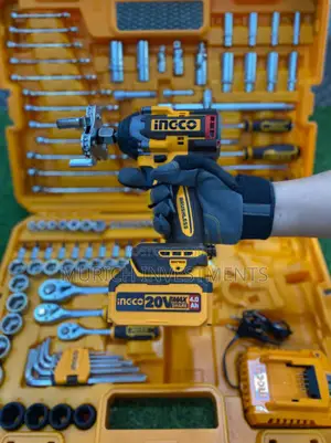 152pcs 20v Cordless Impact Wrench Tool Set Powerful Complete