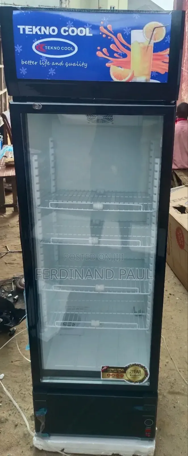 Teknocool Showcase Refrigerator