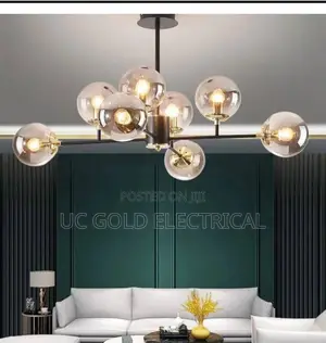 Nordic Gold Led Chandelier Pendant Lamp For Living Room