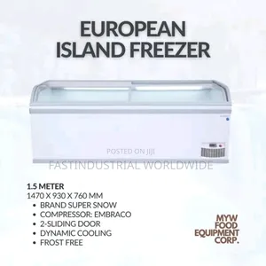 Industrial Island Freezer