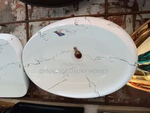 Luxury Oval Shape 57 by 37 Countertop Wash Hand Basin