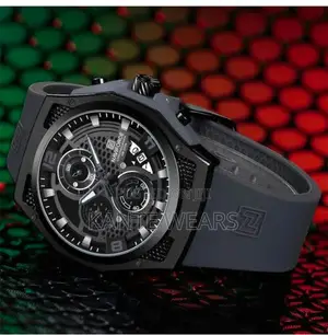 The Waterproof Rubber Naviforce Wristwatch
