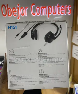 Logitech Headset H151 Wired Headset With Mic