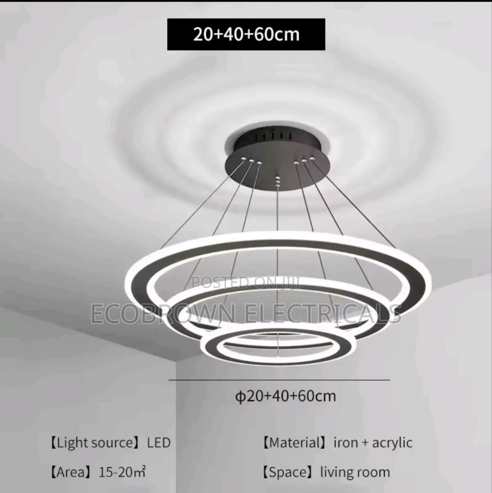 Modern Chandelier Fitting Light