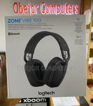 Logitech Zone Vibe 100 Wireless Over Ear Headphones With Nc