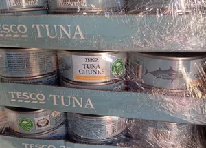 One Carton of Tesco Tina Fish by 48