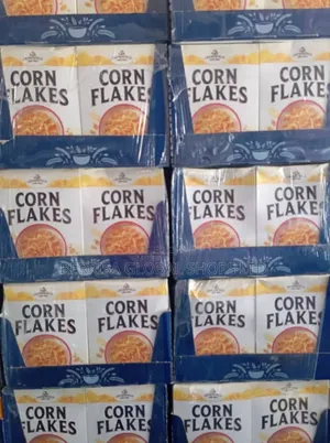 A Carton of Crownfield Cornflakes by 8