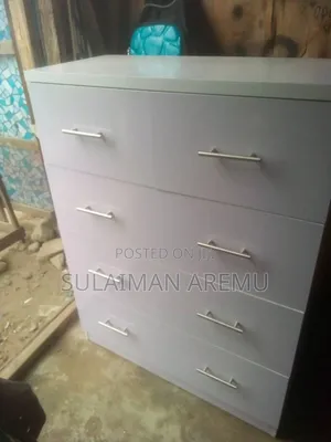 Multipourpose White Wood Cabinet