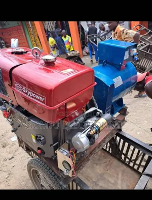 1130 Skypower Whyning Engine With 30kva Alternator