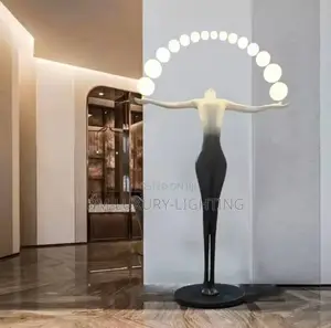 Humanoid Art Sculpture Floor Lamp