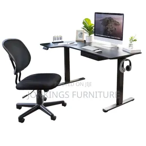 L-Shaped Electric Table