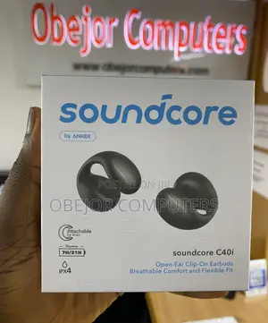 Soundcore C40i by Anker Open-Ear Earbuds Clip-on Headphones