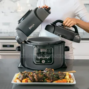 Ninja Pressure Cooker That's Crips and Air Fryer