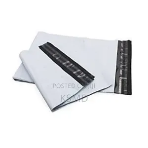 White Courier Bag 100 Pcs Mailing Bag, Size: 25 X 35 Cm.