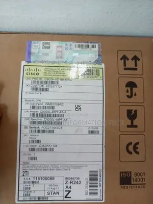 Cisco C9300l-48p-4x-a Gigabit And Poe Switch