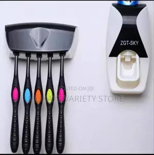 Toothpaste Dispenser and Toothbrush Holder Design(Bulk)