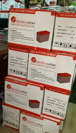120ah 12v Fidelity Gel Batteries (Drycell)