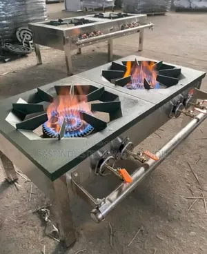 Commercial 2 Banner Gas Cooker