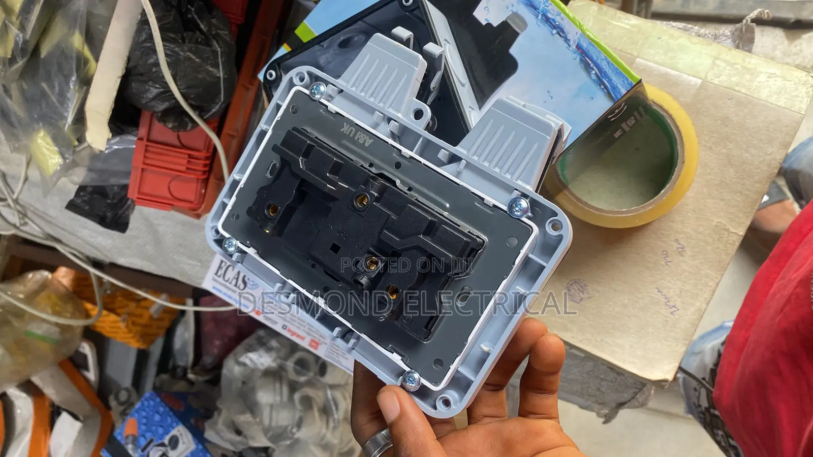 Interior Waterproof Socket Double