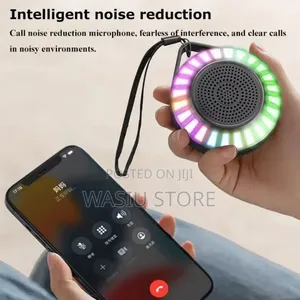 L-34 Portable Bluetooth Speaker With Led Lights