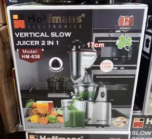 Hoffmans 2 in 1 Vertical Slow Juicer / Citrus Juicer