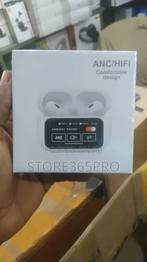 Airpod Pro Active Noise Cancelation With Digital Display