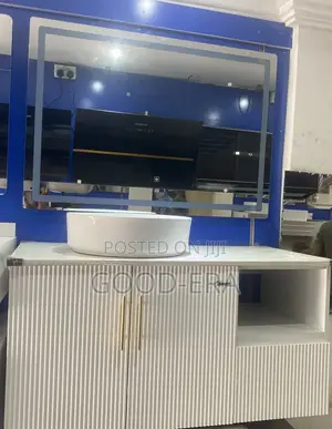 Cabinet Basin With Led Mirror