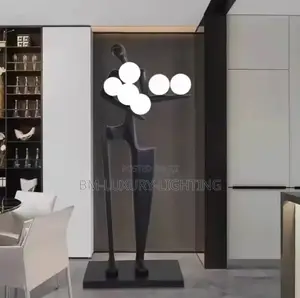 Modern Creative Fiberglass Floor Standing Figure