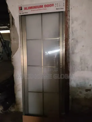 Full Glass Toilet Door 750 Size