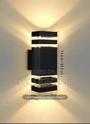 Outdoor Wall Light Up Down Led Wall Sconce E27 Waterproof