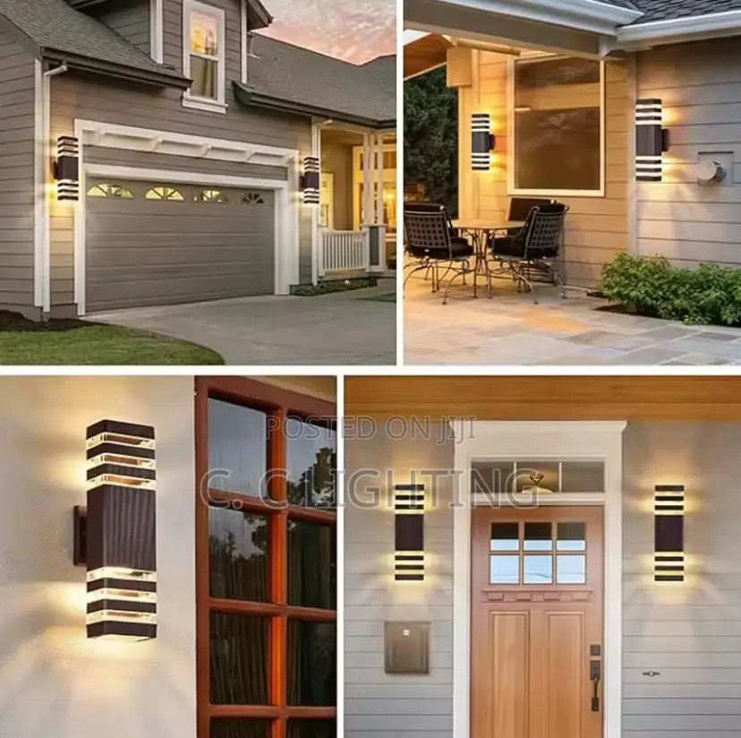 Outdoor Wall Light Up Down Led Wall Sconce E27 Waterproof