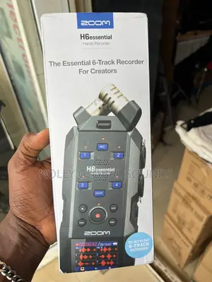 Zoom H6 Essential (2024) With 32-Bit Float, 6track Recorder