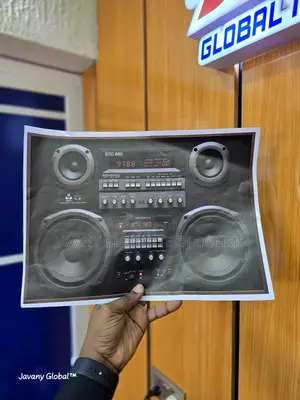 Laptop Sticker (Dj Music Retro)