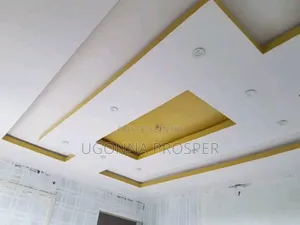 Polystyrene Pop Ceiling Design and Wall Screeding