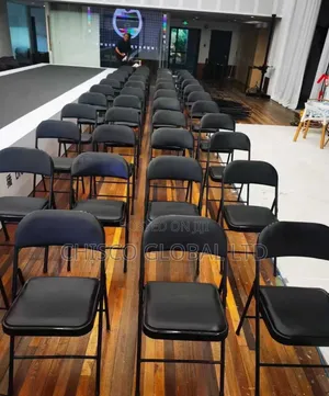 Foldable Leather Chairs {E095}