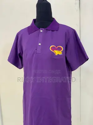Heat Pressed T-Shirts and Polo for Custom Uniforms With Logo