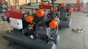 Double Tank Air Compressor For Jakama With Diesel Engine