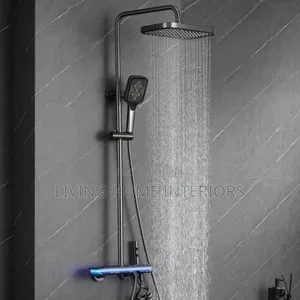 Luxury Grey Standing Shower Mixer