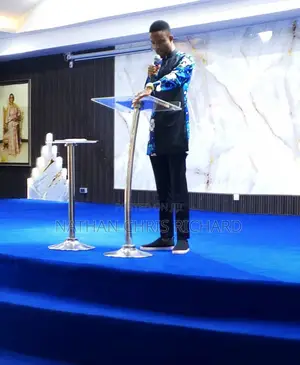 The Gathering of a Quality Pastor With Acrylic Pulpit